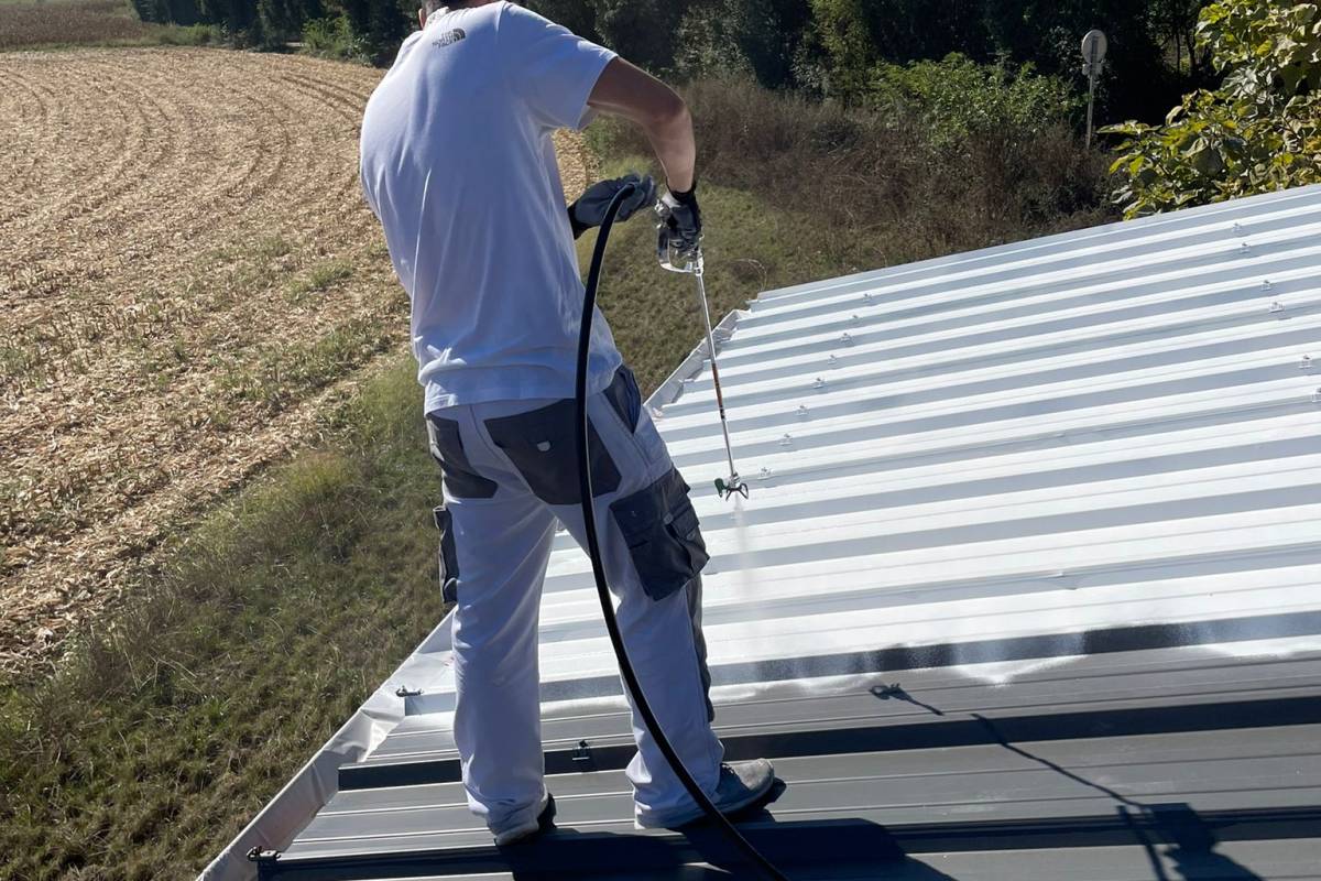 peintre cool roof